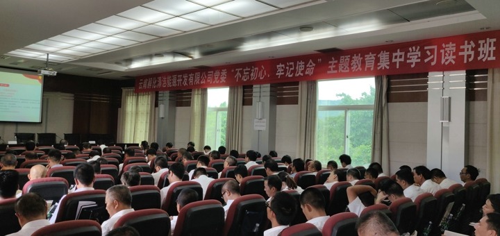 解化清洁能源公司党委举办“不忘初心、牢记使命”主题教育集中学习读书班