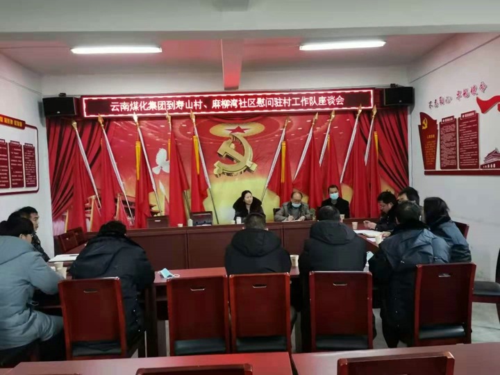 莫晓丹同志一行到集团挂钩扶贫点看望慰问驻村扶贫工作队员