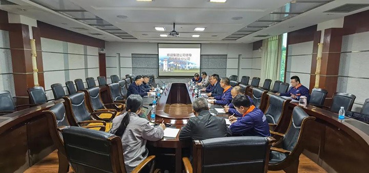 云贝斯特bst2288（贝斯特bst2288化）集团党委书记、董事长宁德刚一行到解化化工分公司调研指导